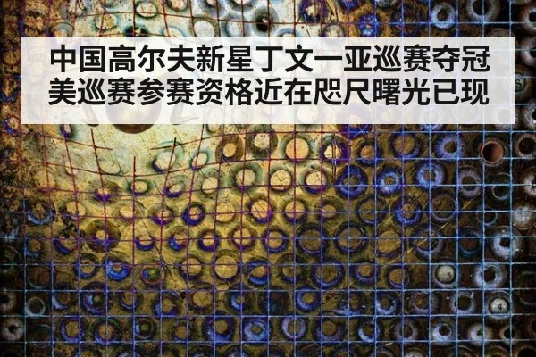 中国高尔夫新星丁文一亚巡赛夺冠美巡赛参赛资格近在咫尺曙光已现